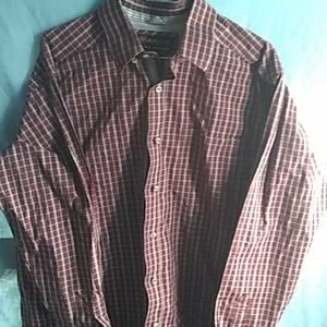 Ariat red check shirt